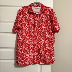 Columbia University of Georgia Floral Men's Shirt